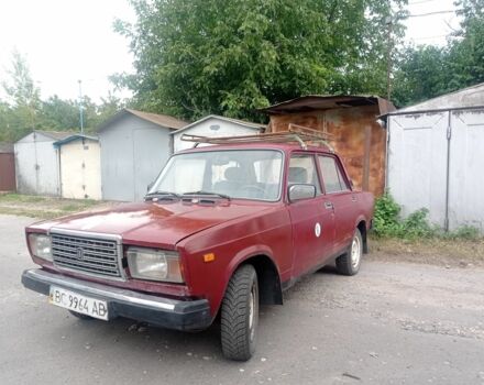 Червоний ВАЗ 2107, об'ємом двигуна 0 л та пробігом 250 тис. км за 450 $, фото 1 на Automoto.ua
