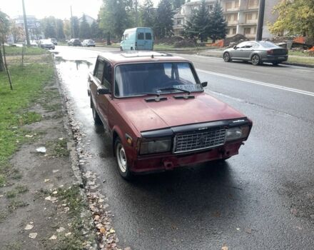 Красный ВАЗ 2107, объемом двигателя 1.5 л и пробегом 300 тыс. км за 302 $, фото 1 на Automoto.ua