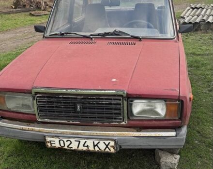 Красный ВАЗ 2107, объемом двигателя 0 л и пробегом 500 тыс. км за 300 $, фото 1 на Automoto.ua