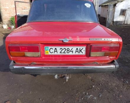 ВАЗ 2107 1991 в Черкассах на Automoto.ua Красный ВАЗ 2107, объемом двигателя 6 л и пробегом 700 тыс. км за 667 $, фото 1 на Automoto.ua