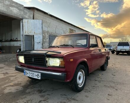 ВАЗ 2107 1991 в Балте на Automoto.ua Красный ВАЗ 2107, объемом двигателя 1.5 л и пробегом 300 тыс. км за 800 $, фото 1 на Automoto.ua