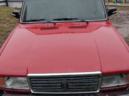ВАЗ 2107 1991 в Новомиргороде на Automoto.ua Красный ВАЗ 2107, объемом двигателя 0 л и пробегом 1 тыс. км за 557 $, фото 1 на Automoto.ua