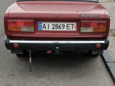 ВАЗ 2107 1991 у Барышевке на Automoto.ua Червоний ВАЗ 2107, об'ємом двигуна 1.45 л та пробігом 180 тис. км за 1200 $, фото 1 на Automoto.ua