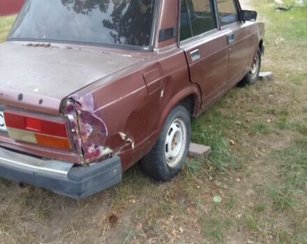Красный ВАЗ 2107, объемом двигателя 1.5 л и пробегом 94 тыс. км за 303 $, фото 1 на Automoto.ua