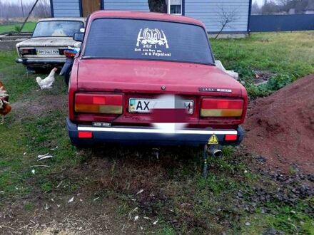 Красный ВАЗ 2107, объемом двигателя 1.5 л и пробегом 2 тыс. км за 720 $, фото 1 на Automoto.ua