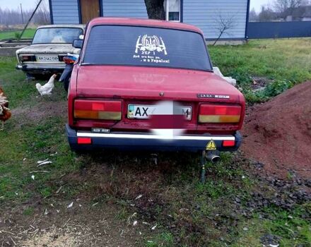 Красный ВАЗ 2107, объемом двигателя 1.5 л и пробегом 2 тыс. км за 720 $, фото 1 на Automoto.ua
