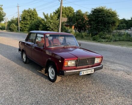 Красный ВАЗ 2107, объемом двигателя 1.6 л и пробегом 100 тыс. км за 650 $, фото 1 на Automoto.ua