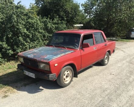 Червоний ВАЗ 2107, об'ємом двигуна 1.6 л та пробігом 71 тис. км за 364 $, фото 1 на Automoto.ua
