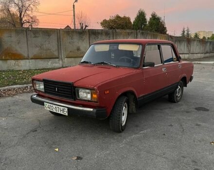 Червоний ВАЗ 2107, об'ємом двигуна 1.5 л та пробігом 855 тис. км за 430 $, фото 1 на Automoto.ua