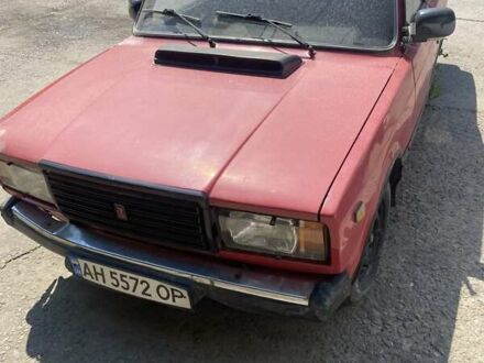 ВАЗ 2107 1991 у Ладижин на Automoto.ua Червоний ВАЗ 2107, об'ємом двигуна 1.45 л та пробігом 40 тис. км за 601 $, фото 1 на Automoto.ua