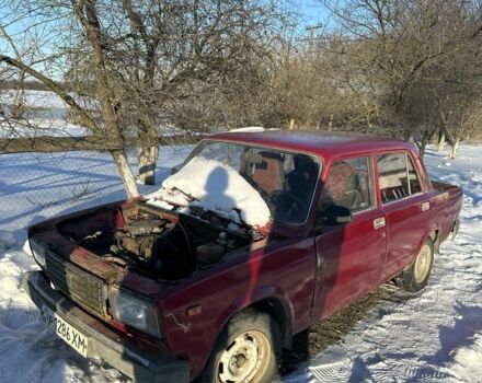 Красный ВАЗ 2107, объемом двигателя 0 л и пробегом 10 тыс. км за 314 $, фото 1 на Automoto.ua