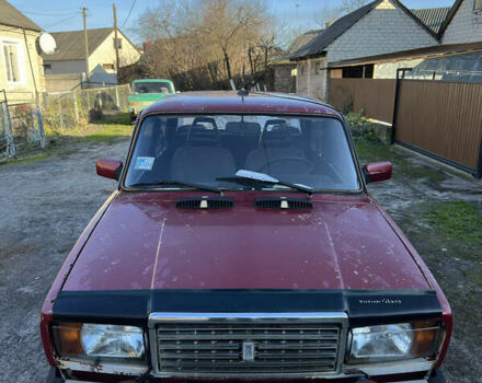 Красный ВАЗ 2107, объемом двигателя 1.45 л и пробегом 63 тыс. км за 500 $, фото 1 на Automoto.ua