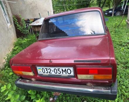Красный ВАЗ 2107, объемом двигателя 1 л и пробегом 111 тыс. км за 409 $, фото 1 на Automoto.ua