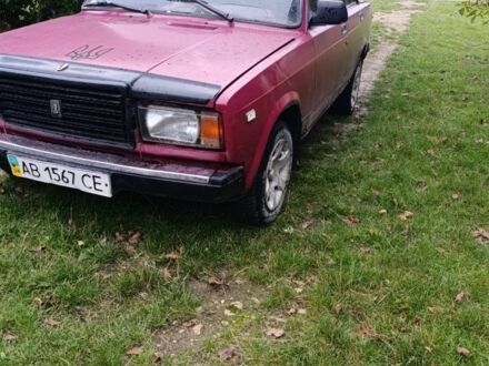 Красный ВАЗ 2107, объемом двигателя 1.5 л и пробегом 89 тыс. км за 592 $, фото 1 на Automoto.ua