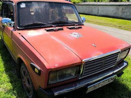 Красный ВАЗ 2107, объемом двигателя 0 л и пробегом 200 тыс. км за 400 $, фото 1 на Automoto.ua