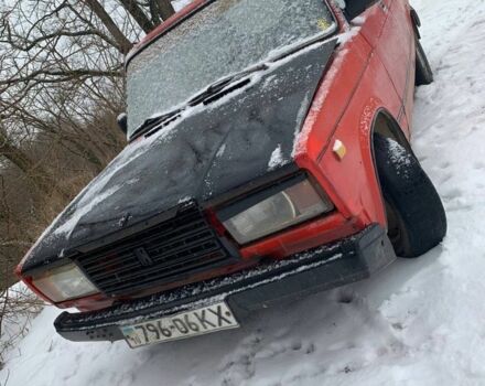 Червоний ВАЗ 2107, об'ємом двигуна 1.3 л та пробігом 250 тис. км за 300 $, фото 1 на Automoto.ua