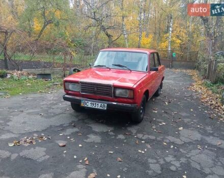 Червоний ВАЗ 2107, об'ємом двигуна 1.5 л та пробігом 35 тис. км за 1300 $, фото 1 на Automoto.ua