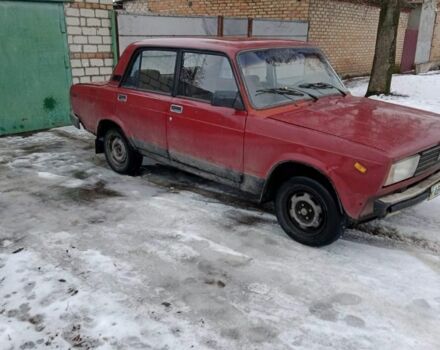 Червоний ВАЗ 2107, об'ємом двигуна 0 л та пробігом 45 тис. км за 550 $, фото 1 на Automoto.ua