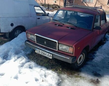 Червоний ВАЗ 2107, об'ємом двигуна 1.5 л та пробігом 300 тис. км за 502 $, фото 1 на Automoto.ua