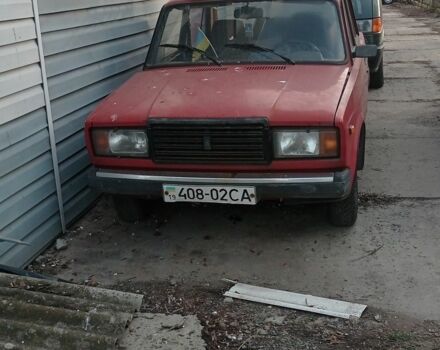 Красный ВАЗ 2107, объемом двигателя 0 л и пробегом 100 тыс. км за 627 $, фото 1 на Automoto.ua
