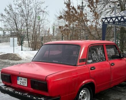 Красный ВАЗ 2107, объемом двигателя 1.6 л и пробегом 20 тыс. км за 813 $, фото 1 на Automoto.ua