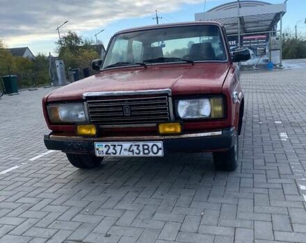 ВАЗ 2107 1993 в Луцке на Automoto.ua Красный ВАЗ 2107, объемом двигателя 1.5 л и пробегом 49 тыс. км за 650 $, фото 1 на Automoto.ua