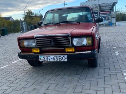 ВАЗ 2107 1993 в Луцке на Automoto.ua Красный ВАЗ 2107, объемом двигателя 1.5 л и пробегом 49 тыс. км за 650 $, фото 1 на Automoto.ua