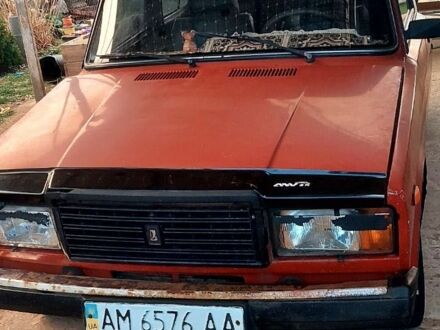 Красный ВАЗ 2107, объемом двигателя 0 л и пробегом 57 тыс. км за 437 $, фото 1 на Automoto.ua