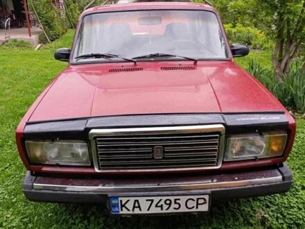 ВАЗ 2107 1993 в Тараще на Automoto.ua Красный ВАЗ 2107, объемом двигателя 1.5 л и пробегом 221 тыс. км за 50000 $, фото 1 на Automoto.ua