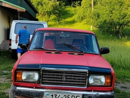 Червоний ВАЗ 2107, об'ємом двигуна 0 л та пробігом 86 тис. км за 500 $, фото 1 на Automoto.ua