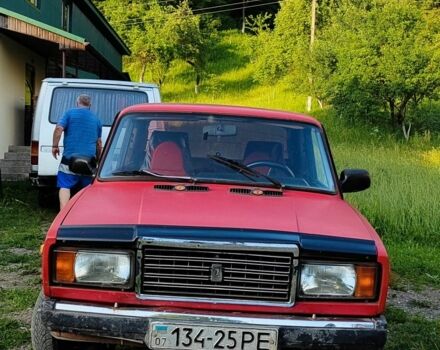 Красный ВАЗ 2107, объемом двигателя 0 л и пробегом 86 тыс. км за 500 $, фото 1 на Automoto.ua