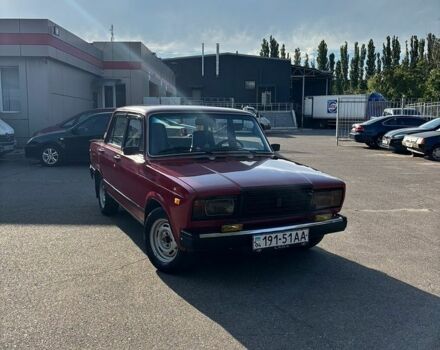 Красный ВАЗ 2107, объемом двигателя 1.5 л и пробегом 72 тыс. км за 1150 $, фото 1 на Automoto.ua