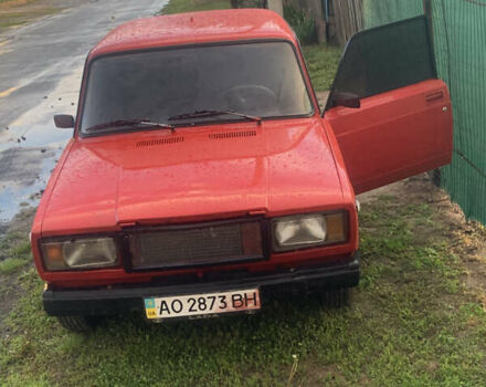 ВАЗ 2107 1994 в Буче на Automoto.ua Красный ВАЗ 2107, объемом двигателя 1.5 л и пробегом 290 тыс. км за 1600 $, фото 1 на Automoto.ua