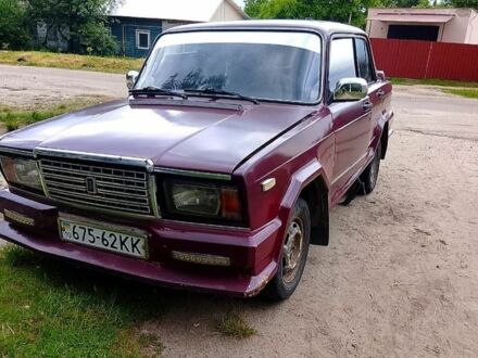 Красный ВАЗ 2107, объемом двигателя 0 л и пробегом 84 тыс. км за 675 $, фото 1 на Automoto.ua