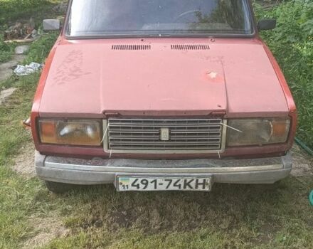 Червоний ВАЗ 2107, об'ємом двигуна 0 л та пробігом 99 тис. км за 291 $, фото 1 на Automoto.ua