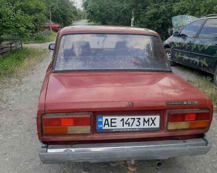 Червоний ВАЗ 2107, об'ємом двигуна 1.6 л та пробігом 200 тис. км за 400 $, фото 1 на Automoto.ua