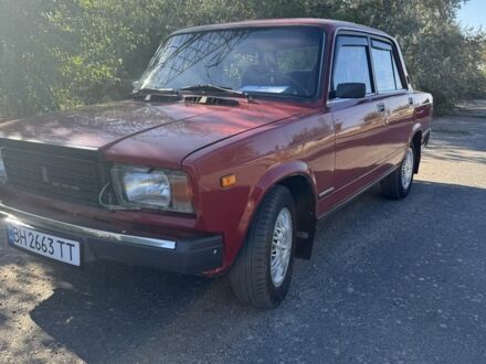 Красный ВАЗ 2107, объемом двигателя 1.5 л и пробегом 50 тыс. км за 1757 $, фото 1 на Automoto.ua