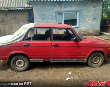 Красный ВАЗ 2107, объемом двигателя 1.6 л и пробегом 0 тыс. км за 500 $, фото 1 на Automoto.ua