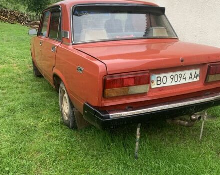 Красный ВАЗ 2107, объемом двигателя 0 л и пробегом 96 тыс. км за 450 $, фото 1 на Automoto.ua
