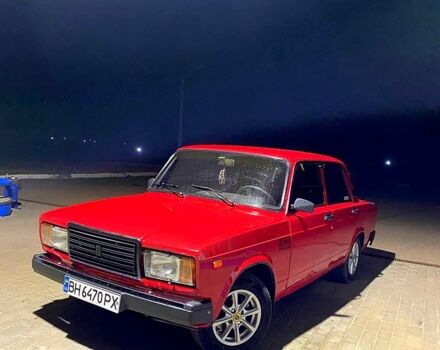 Красный ВАЗ 2107, объемом двигателя 1.5 л и пробегом 98 тыс. км за 2500 $, фото 1 на Automoto.ua