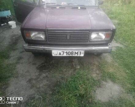 Червоний ВАЗ 2107, об'ємом двигуна 1 л та пробігом 10 тис. км за 729 $, фото 1 на Automoto.ua