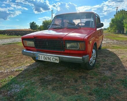 Червоний ВАЗ 2107, об'ємом двигуна 1.6 л та пробігом 100 тис. км за 678 $, фото 1 на Automoto.ua