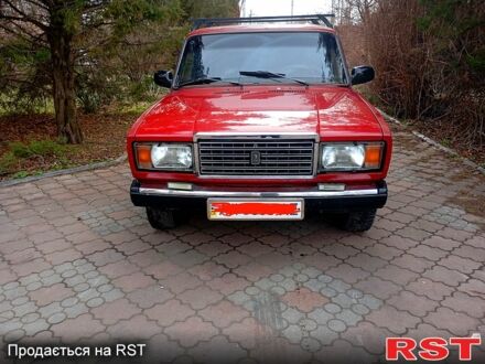 ВАЗ 2107 1995 в Днепре (Днепропетровске) на Automoto.ua Красный ВАЗ 2107, объемом двигателя 16 л и пробегом 85 тыс. км за 1000 $, фото 1 на Automoto.ua