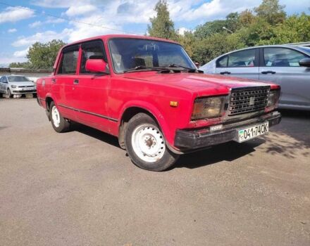 Червоний ВАЗ 2107, об'ємом двигуна 1.5 л та пробігом 100 тис. км за 485 $, фото 1 на Automoto.ua
