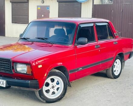 Красный ВАЗ 2107, объемом двигателя 1.5 л и пробегом 67 тыс. км за 850 $, фото 1 на Automoto.ua