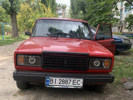Червоний ВАЗ 2107, об'ємом двигуна 1.5 л та пробігом 10 тис. км за 1571 $, фото 1 на Automoto.ua