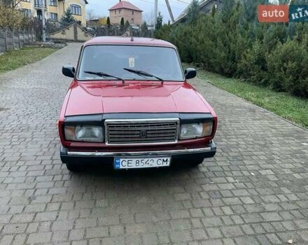 Червоний ВАЗ 2107, об'ємом двигуна 1.45 л та пробігом 300 тис. км за 950 $, фото 1 на Automoto.ua