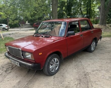 Красный ВАЗ 2107, объемом двигателя 0 л и пробегом 200 тыс. км за 601 $, фото 1 на Automoto.ua