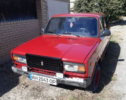 Червоний ВАЗ 2107, об'ємом двигуна 1.5 л та пробігом 85 тис. км за 1200 $, фото 1 на Automoto.ua