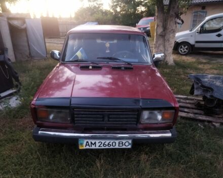 Червоний ВАЗ 2107, об'ємом двигуна 1.5 л та пробігом 1 тис. км за 600 $, фото 1 на Automoto.ua